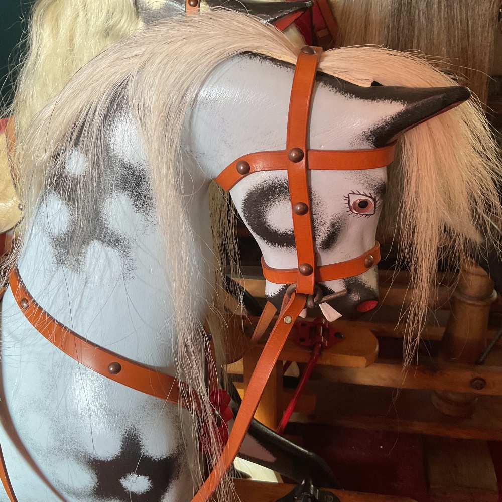 JR SMITH c1910 36IN ROCKING HORSE FULL RESTORATION