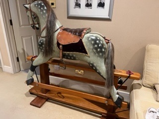 Collinson Ex Large 55in tall Stunning Vintage Horse Restyled