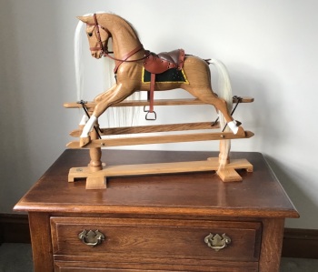 LEGENDS ROCKING HORSE - MINIATURES 21in tall approx. NEW MADE TO ORDER