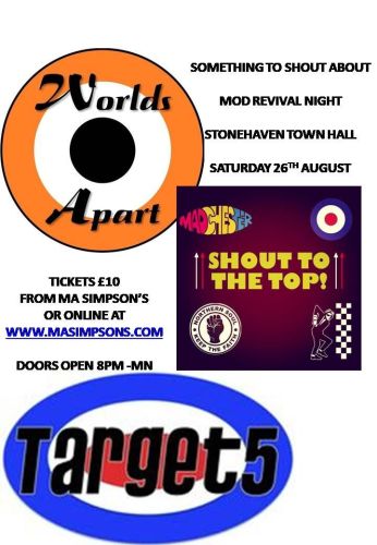 2. Something to Shout About, MOD Revival Night Saturday August 26th