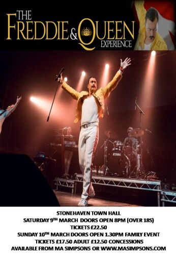 5 Freddie & the Queen Experience 9th & 10th March 2024