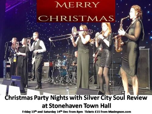 9e Christmas Party Nights with SILVER CITY SOUL REVIEW  13&14th Dec