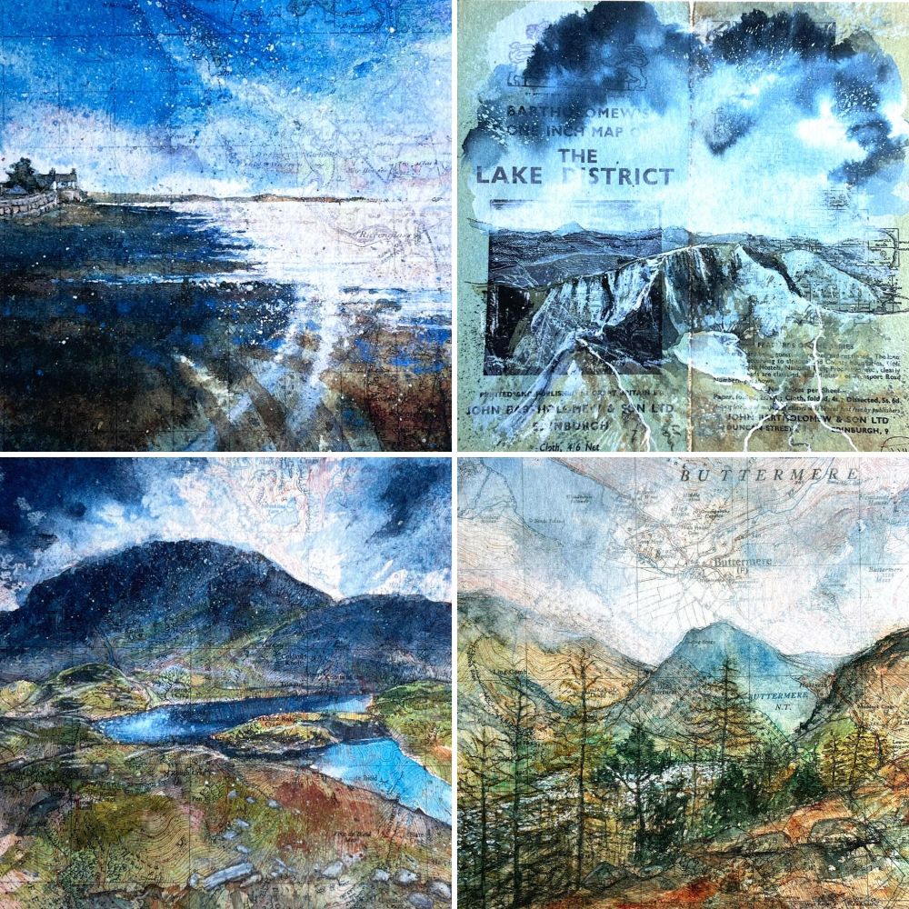 4 LAKE DISTRICT NOTE CARDS