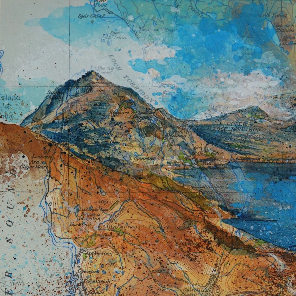 ON THE PATH ABOVE THE LOCH-TORRIDON