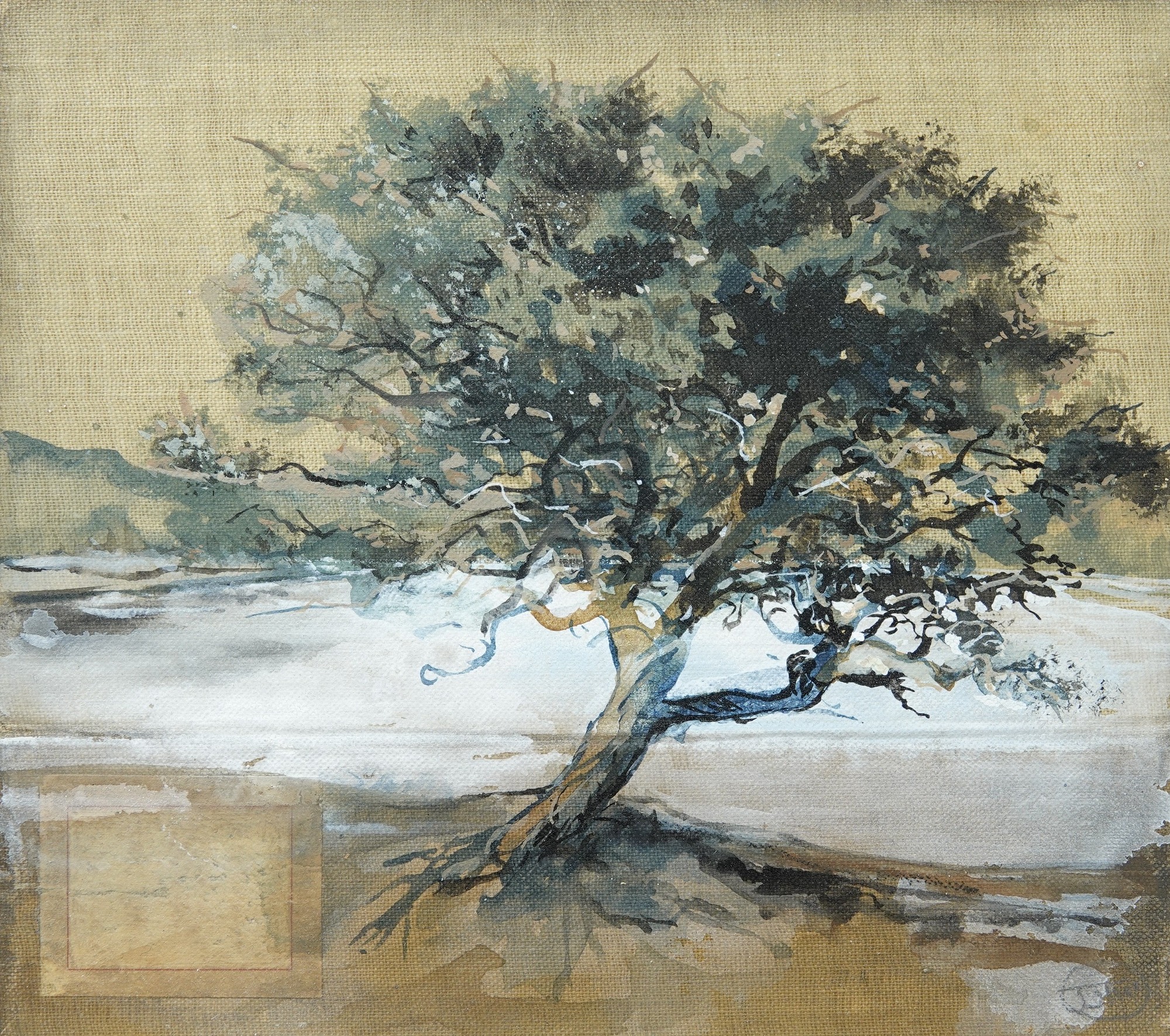 Lochside shade 16x18cm