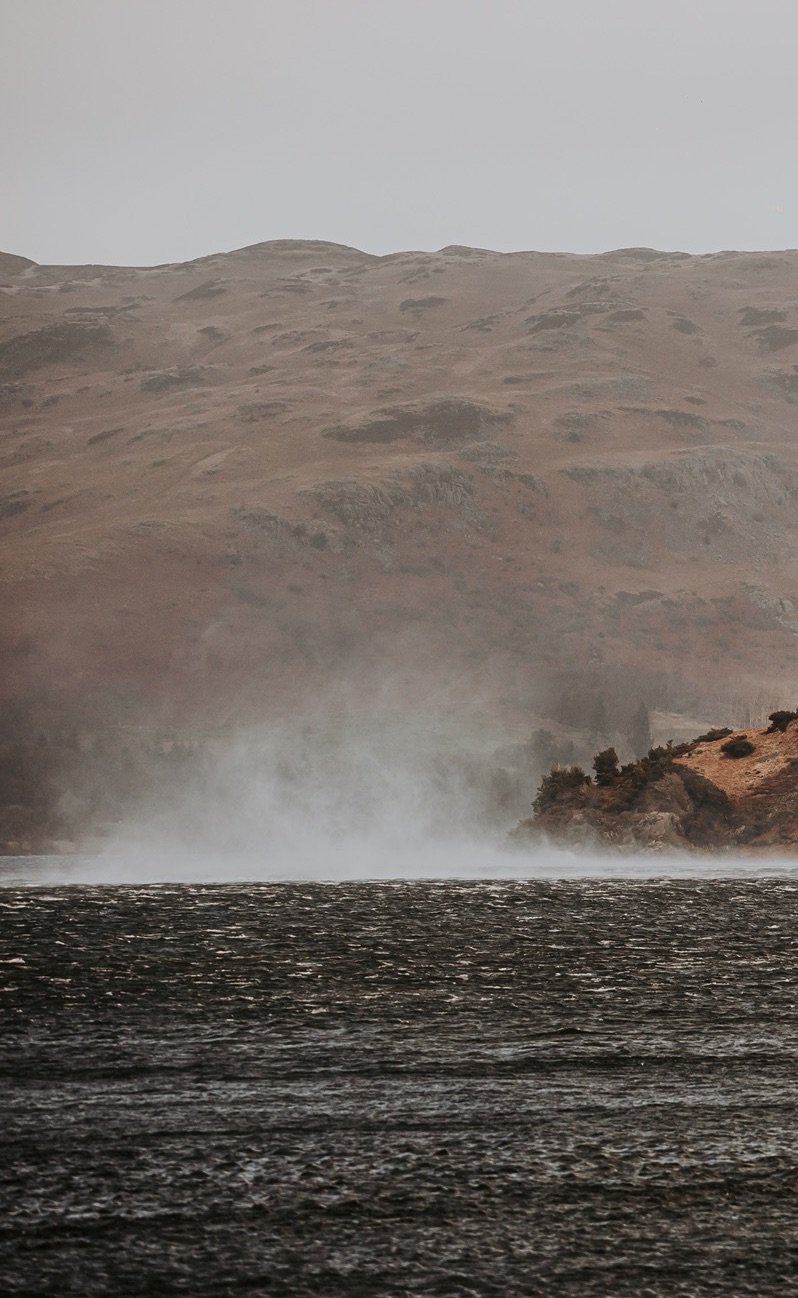 Ullswater, Lake District, Storm Eowyn, Cumbria storm