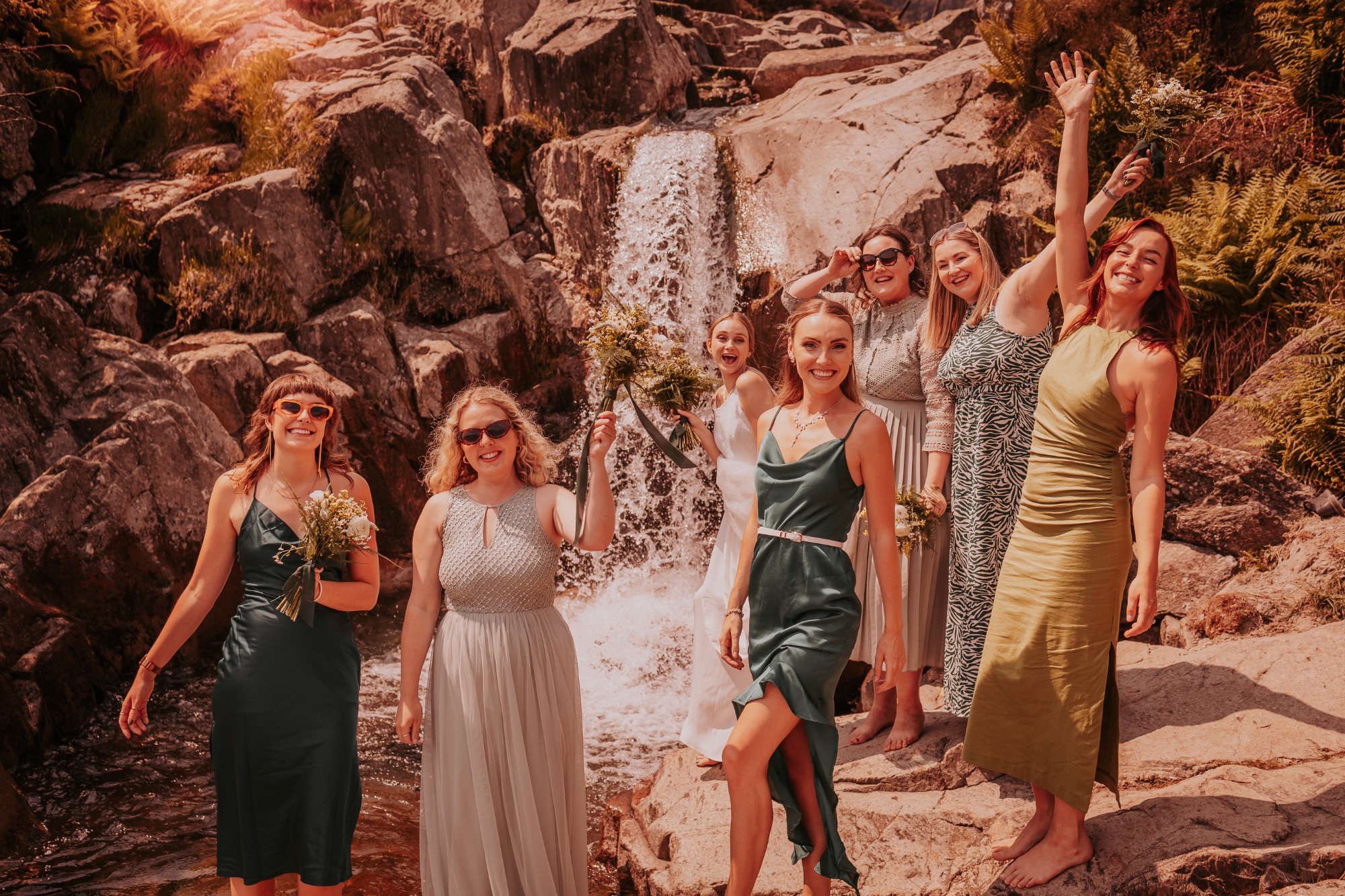 Coniston - Coppermines wedding  - waterfall wedding venue - Coniston Old Ma