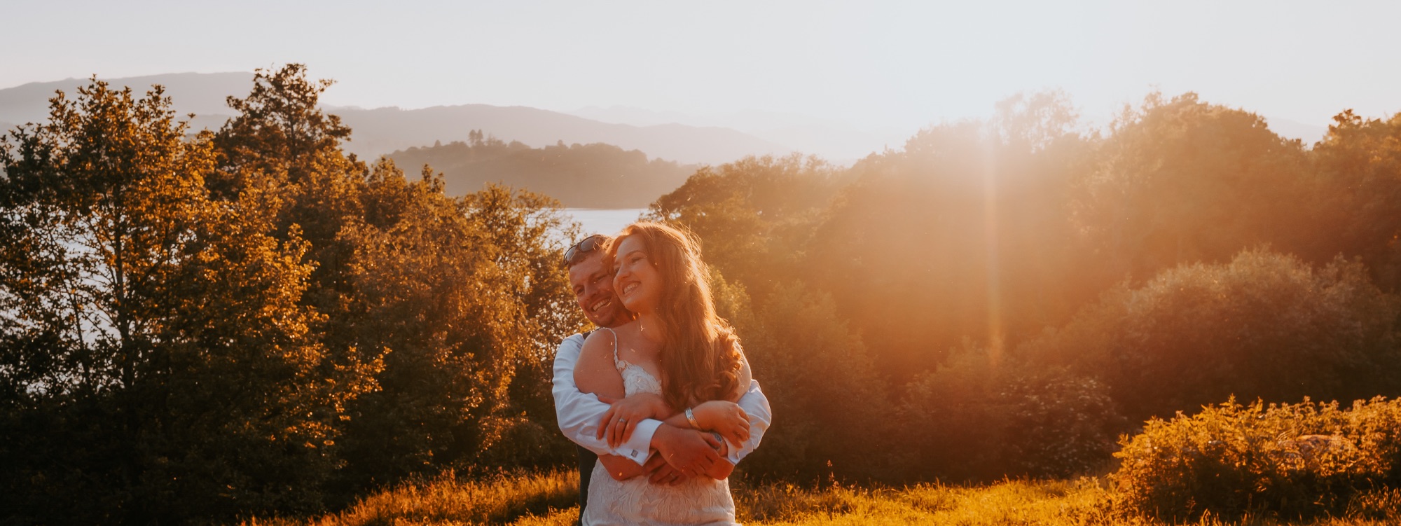 Cragwood - Eastern Windermere - wedding venue - Golden Hour - blue hour por