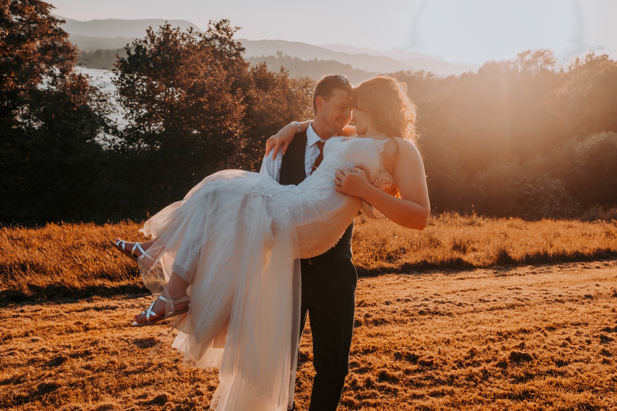 Cragwood - Eastern Windermere - wedding venue - Golden Hour - blue hour por
