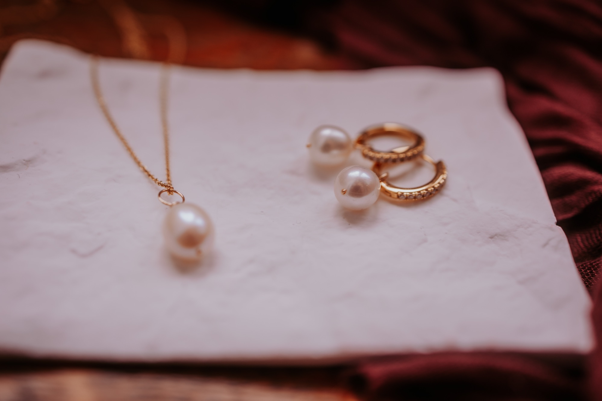 Eaves Hall - Clitheroe - Yorkshire - wedding jewellery details