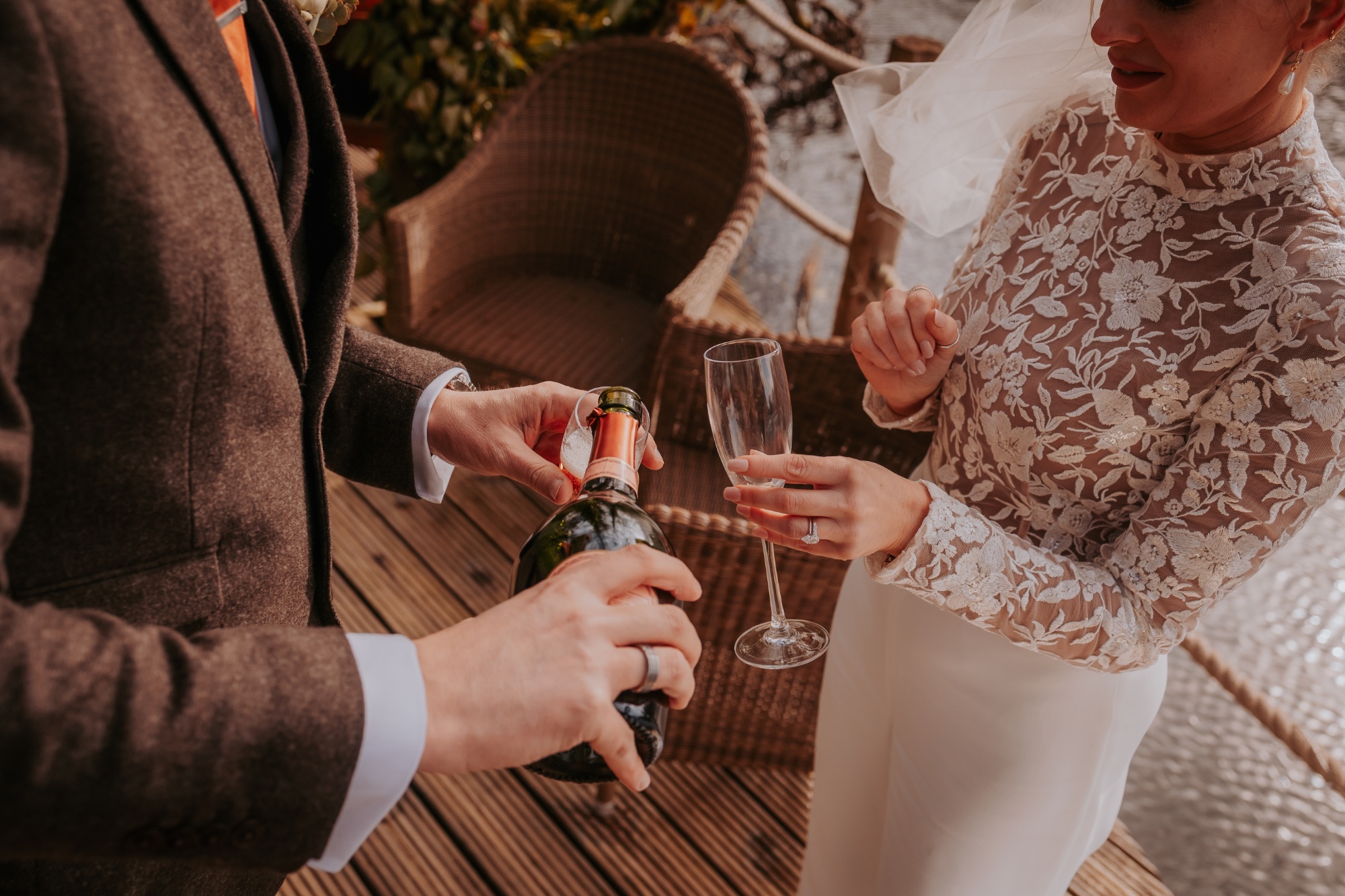 Gilpin Lake House - Elope - Lake District Champagne - Gilpin Elopment