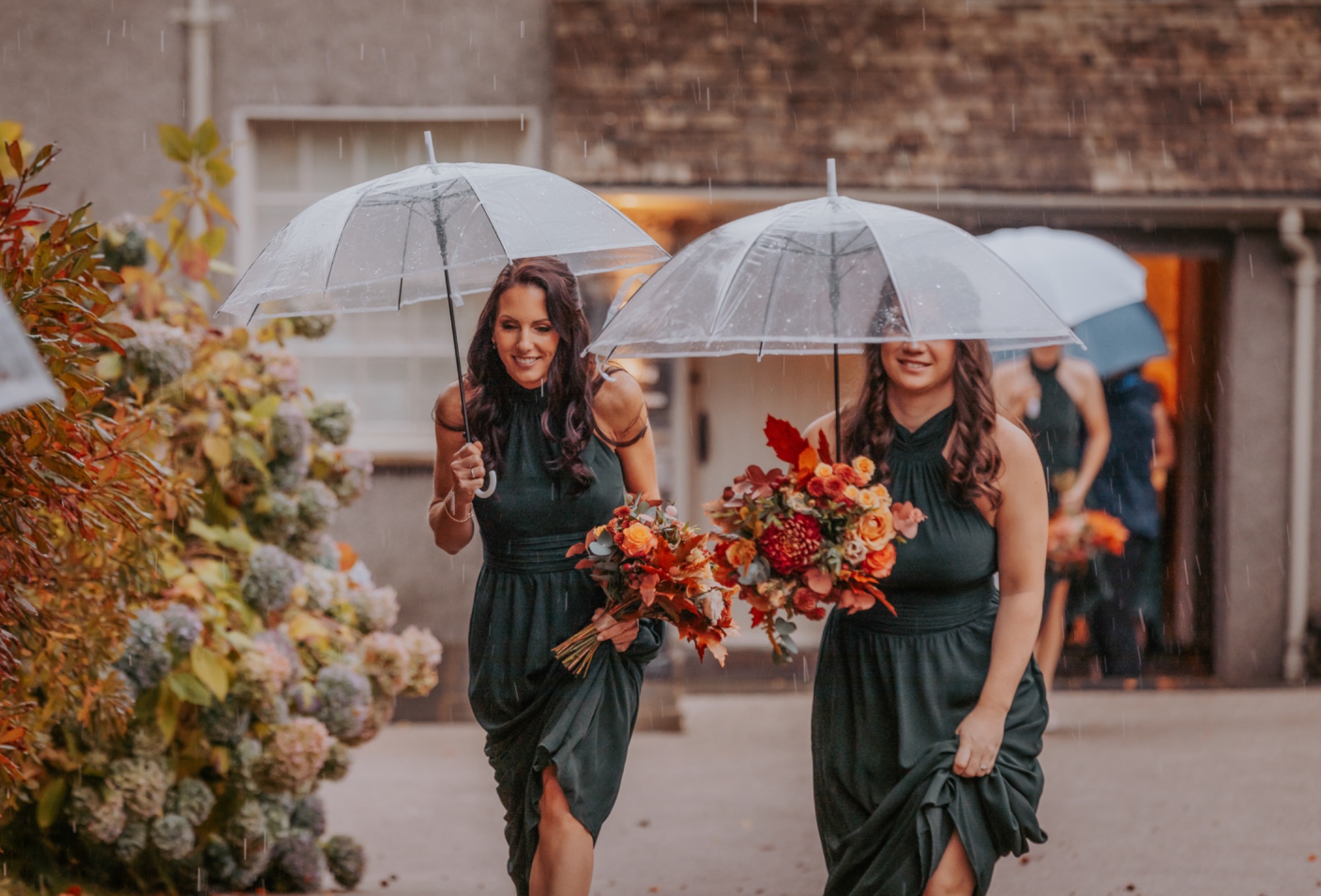 Town Head Estate - Rainy wedding day - South Lake District - Autumnal weddi