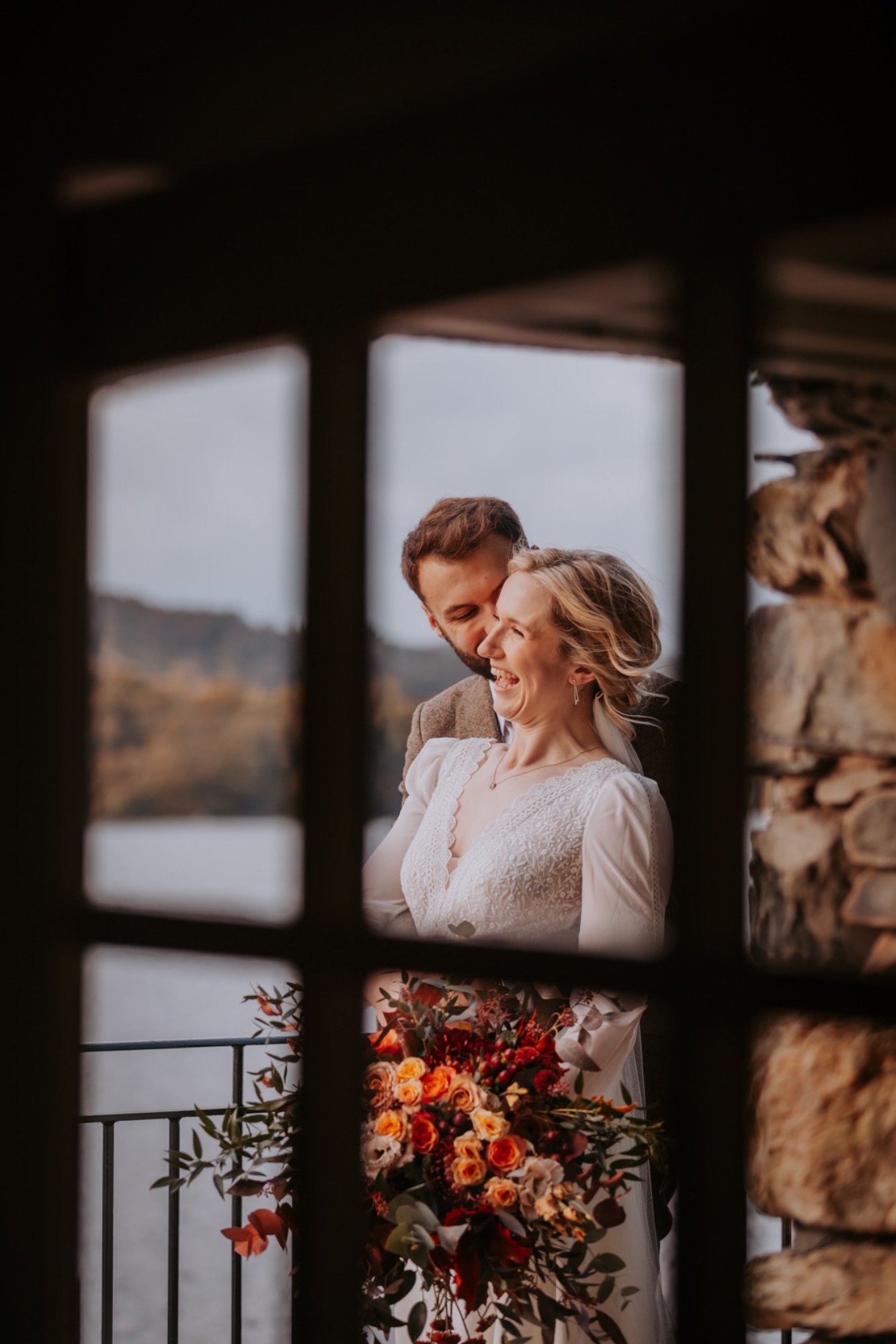 Church wedding Lake District