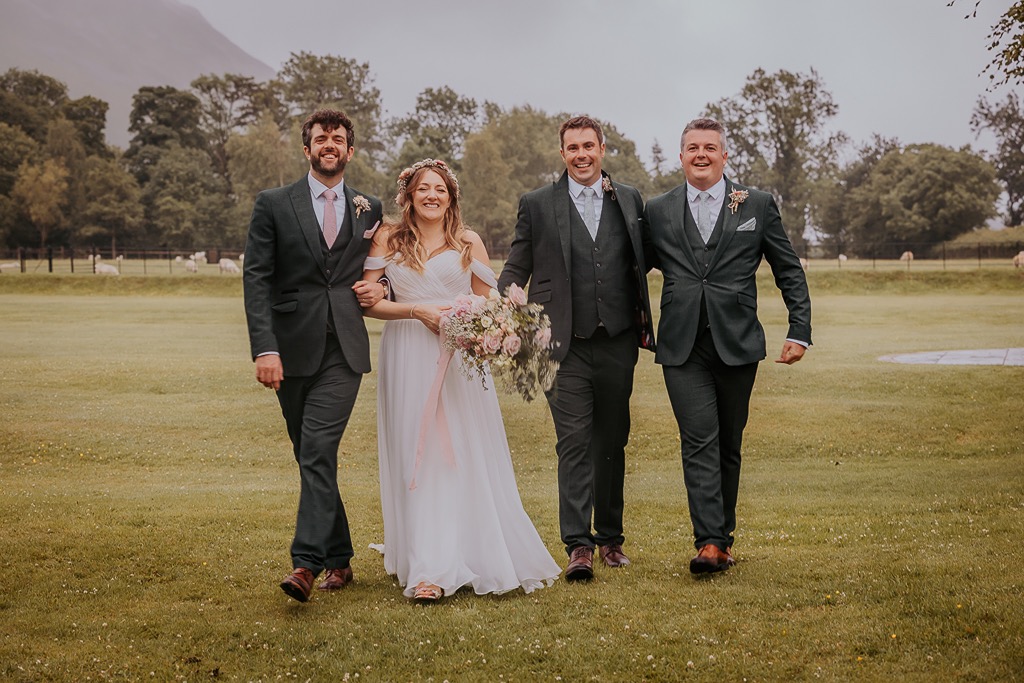 informal group portrait