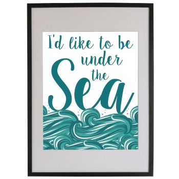 I'D LIKE TO BE UNDER THE SEA - SONG LYRICS