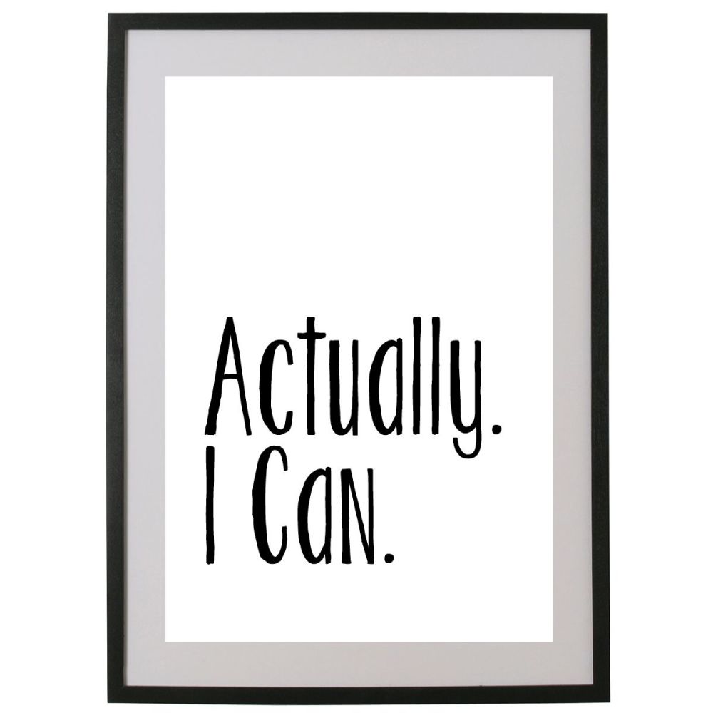 Actually. I Can.
