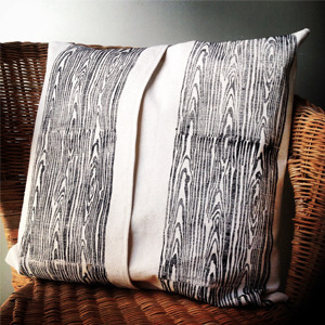 wood grain cushion