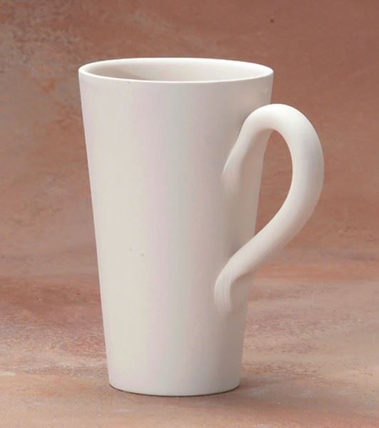 Tall latte mug