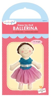 Ballerina dress up doll