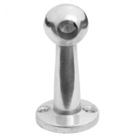 Fiddle / Gallery Rail Bracket for 6mm rod - End - Polished Chrome