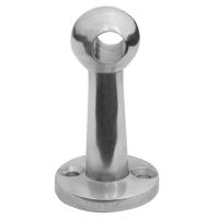 Fiddle / Gallery Rail Bracket for 6mm rod- Centre - Polished Chrome