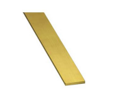 15.8mm x 3.1mm (5/8" x 1/8") x 2000mm Unpolished Flat Brass Bar/Strip