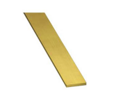 19mm x 6.3mm (3/4" x 1/4") x 500mm Brass Flat Bar