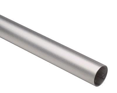 38mm x 750mm Satin Stainless Steel Tube 304 Grade