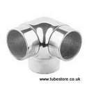 38mm Chrome Side Outlet Elbow