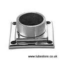  38mm Chrome Square Floor/Wall Flange