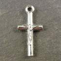 1.8cm small charm silver metal colour cross