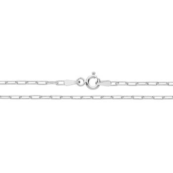 Paper Clip Chain Sterling Silver Anklet