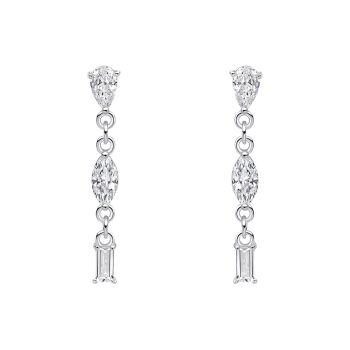CZ Drop Earrings