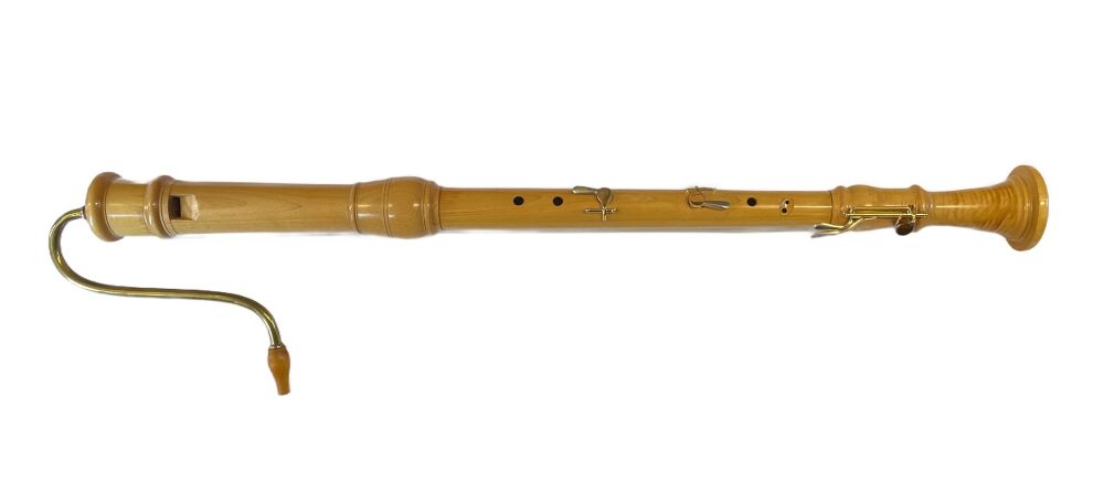 Dolmetsch Bass, Maple, Double Keys - Pre-owned