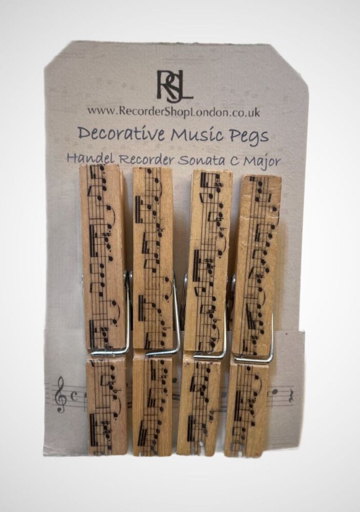 Decorative Music Pegs