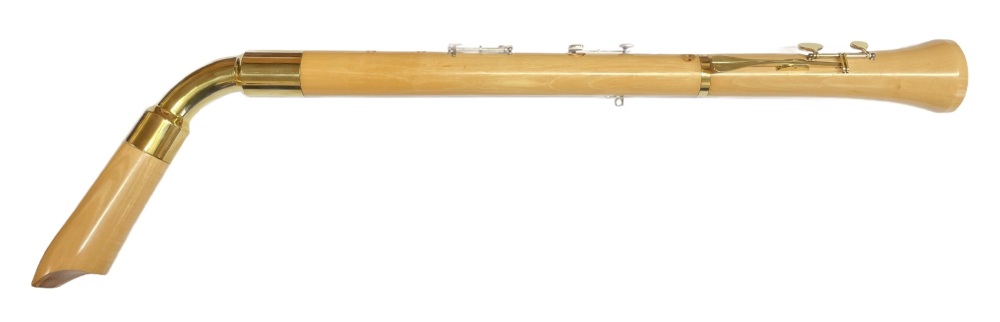 Roessler knick Bass, Maple, double keys- Pre-owned