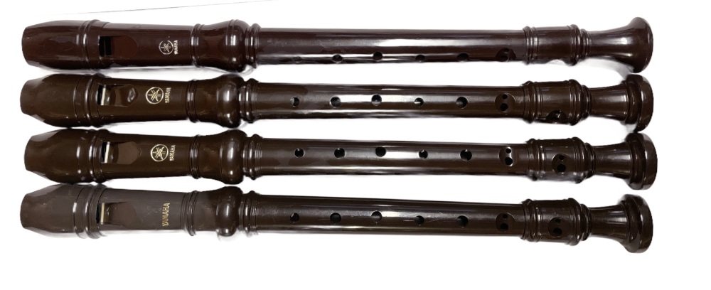 BULK BUY TEACHER DEAL! - 4 x Yamaha Soprano, Black Plastic - Pre-Owned