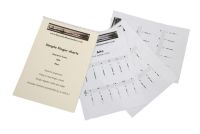 Simple fingering / note charts (Soprano, Alto, Tenor and Bass)