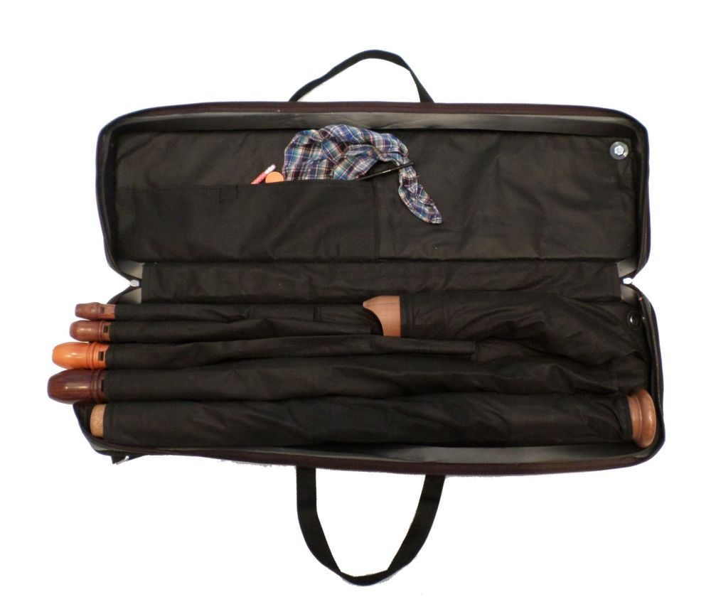 5 Recorder case with padding and shoulder strap