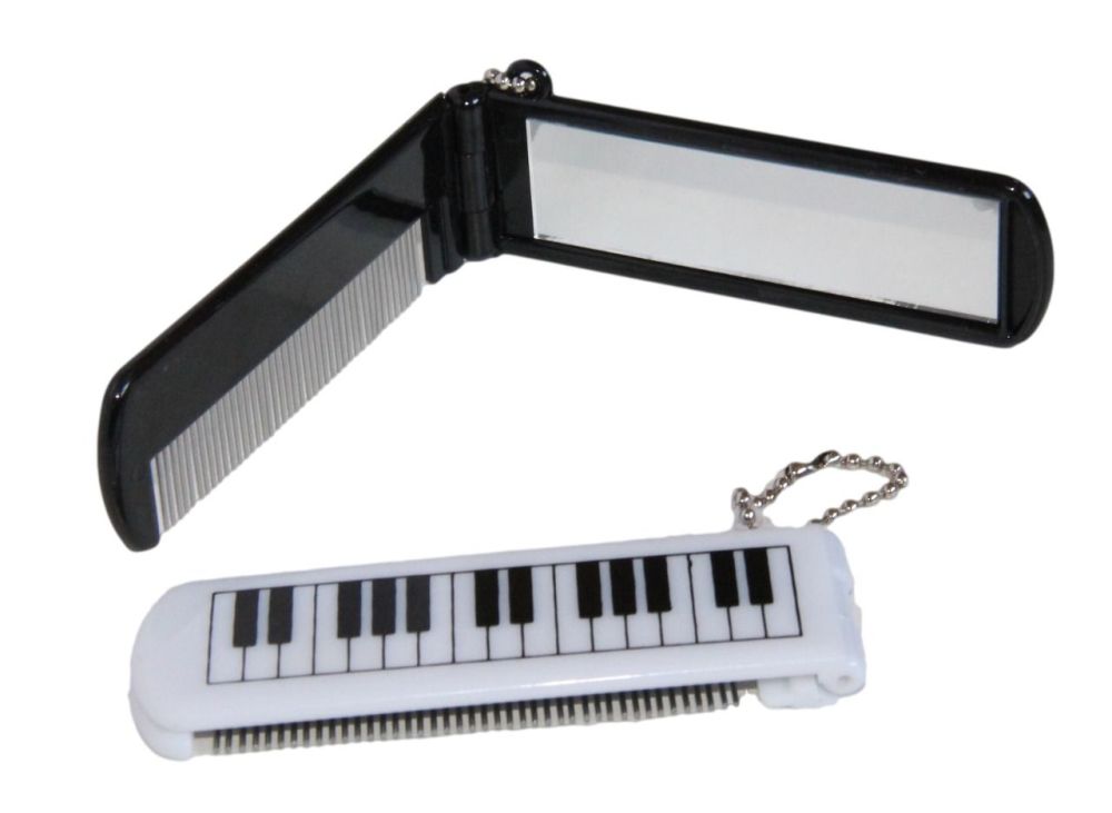 Comb and Mirror keyring