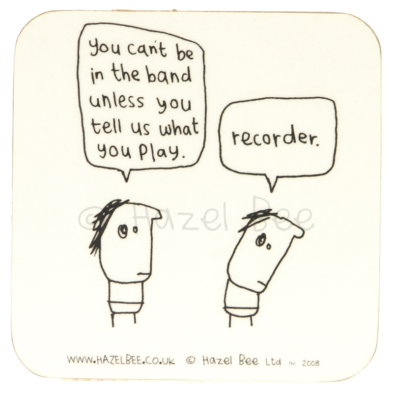 Coaster - Recorder Band