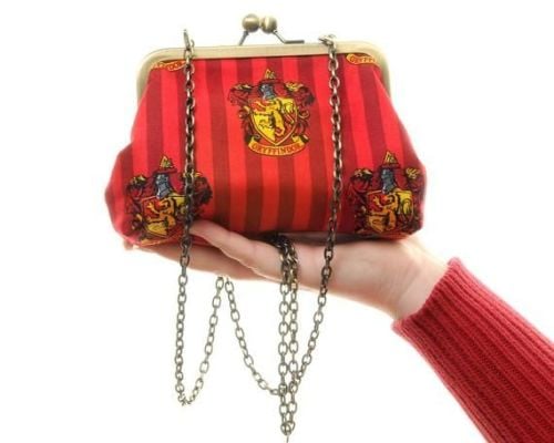 HARRY POTTER SLYTHERIN HOUSE CREST HANDBAG