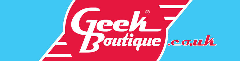 geek boutique, site logo.