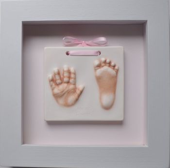 Extra small framed impression with Ribbon