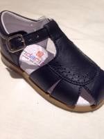 CLEARANCE PRICE NOW ONLY £25 Boys Andanines Sandals Navy Leather