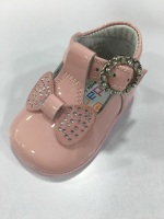 .Girls Andanines Soft Sole Shoes 162890 - Pink