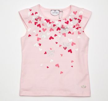 A*Dee Heart T-Shirt - 6m and 9m remaining