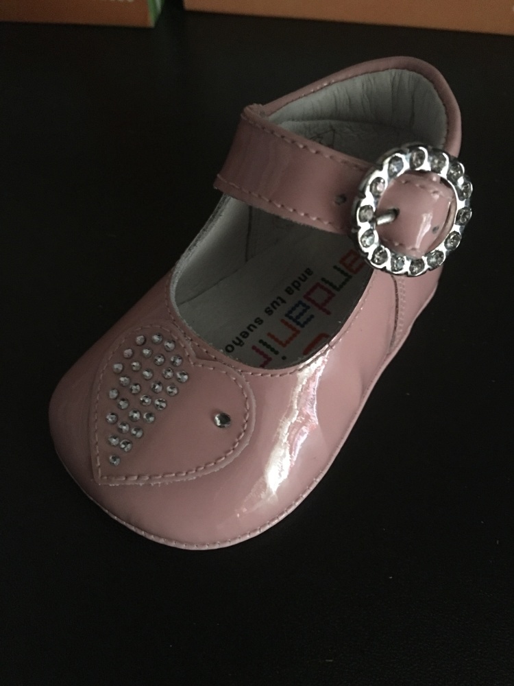  Girls Andanines Soft Sole Shoes - Pink