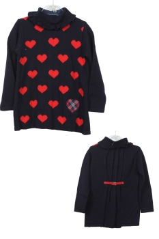     Girls Dr Kid Navy and Red Top DK413
