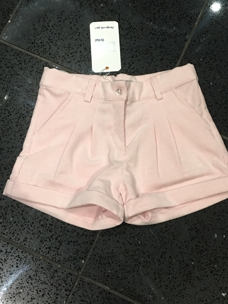 Girls Dr Kid Pink Shorts DK423